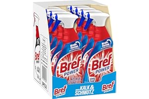 Bref Power gegen Kalk&Schmutz, 8er Pack (8 x 750 ml)