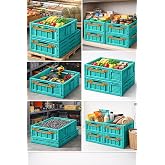 Aslan Ticaret KATLANIR KASA PLASTİK 40 * 60 * 22 CM CAMP Turkuaz