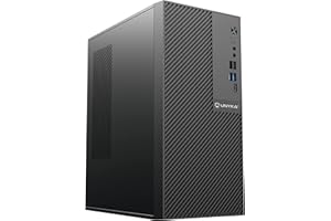 UNYKAch Caja de Ordenador Micro ATX NUMEN 500 Pro Type C, 17 litros con 5 Puertos USB, Compatible con Fuentes ATX, Bahías de 3,5" y Tarjetas Gráficas de hasta 180 mm