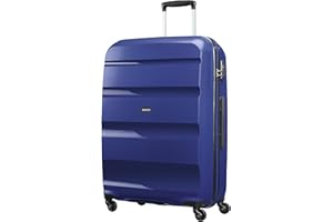 American Tourister Bon AIR - Spinner L, Valise, 75 cm, 91L, Bleu (Midnight Navy)