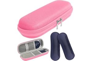 ACWOO Sac pour Diabétique, Étui Refroidisseur Diabète avec 2pcs Sac De Glace Réutilisable en Gel, Portable Sac Isotherme à Insuline Sac Isotherme Médicament Voyage pour Garder Médicaments Au Froid