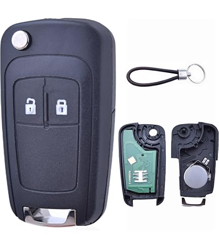 Coque De Clé De Voiture Compatible Opel - Modèles Astra J, Insignia, Corsa, Adam, Meriva