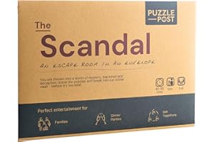 PUZZLE POST Escape Room In An Envelope | Puzzle Mystery Game | Perfect For Games Night