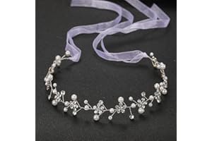 ZS ZHISHANG Kommunion Haarschmuck für Mädchen,Haarschmuck Kommunion Mädchen Haarkranz Kommunion Blumenkranz Haare Kinder Erstkommunion Haarschmuck Taufe Deko