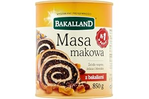 Bakalland Färdig vallmomassa, burkar, 3-pack (3 x 850 g)