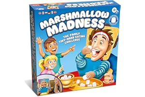 GOLIATH Playmonster Games Marshmallow Madness | Hilarious Tiny Hands Party Game for Kids, Teens & Families | Fast-Paced Eating Challenge Game | For 2 or more Players Ages 8+