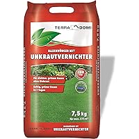Schomaker Unkrautvernichter + Rasendünger, für Ihren Rasen und Garten, 7,5 KG NPK, zweifache Wirkung, auch gegen Klee…