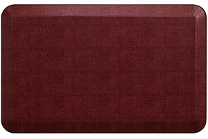 NewLife by GelPro Tappetino da cucina anti-fatica, 50,8 x 81,3 cm, superficie antimacchia color melograno con nucleo in Ergo-Foam spesso 3/4" per salute e benessere