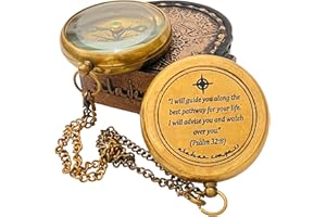 ALADEAN God's Providence Compass - Holy Communion & Graduation Gifts, Christian Baptism & Religious Gifts