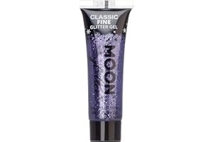 Moon Glitter - Gel glitter fine classico - 12ml - Viola - Pittura Viso Glitter