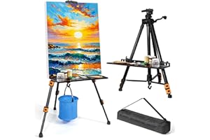 VAIIGO Easel Stand for Painting & Display, Artist Easel, Adjustable Floor & Tabletop Painting Display Easel, Portable Folding Easels Stand, Art Tripod Canvas Stands with Bag