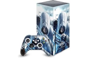 Head Case Designs Licenza Ufficiale Assassin's Creed Altaïr Lama Nascosta Arte Chiave Vinile Sticker Gaming Pelle Adesivo Compatibile con Xbox Series X Console and Controller Bundle
