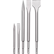 Jeu De Burins Kwb SDS Plus - 3 Pièces : Pointu, Plat, à Copeaux - Pour Marteau Perforateur