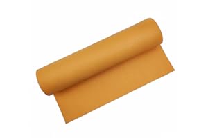 Surriba Selbstklebende Leder, Kunstleder Flicken Selbstklebend Reparaturset für Motorrad Sofa Stühle DIY-Basteleien Stifteetui Handtasche 20 * 120cm Aprikosengelb