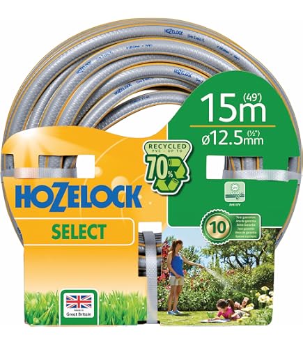 Hozelock Raccordo Riparatore Pro Per Tubi Da Giardino - Adatto A Diametri 12,5 Mm E 15 Mm - Ottone Nichelato Antigelo