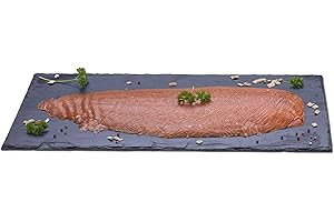 ‎GREETFISH Klaassen Räucherlachs, Schottischer Lachs über Buchenrauch geräuchert, gesalzen, geschnitten, grätenfrei, 500g