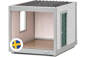 Lundby Room 22 cm Module - Perfect Dolls House Addition, Ideal Doll House Stackable Playset for Kids, Great Toy Gift for Children, Parents Choice for Dolls House Furniture, Age 4
