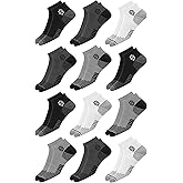 SWAGR 12 Pairs Sports Cotton Ankle Length Socks for Men, Pack of 12., Assorted