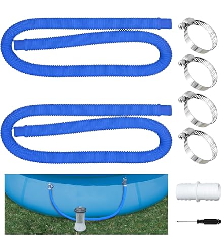 Connettore per tubo flessibile per piscina da 4 pezzi, connettore per