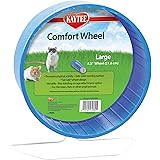 Kaytee Comfort Exercise Wheel, 8.5-inch(21.6cm), Large, for Hamsters, Mice, Rats (Assorted Colours)