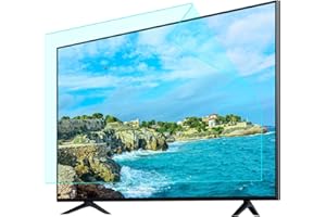 DRILLYR Pellicola Salvaschermo Per TV LCD Con Protezione Dalle Radiazioni, Pellicola Protettiva Antiriflesso Opaca 4H Tasso Antiriflesso Fino Al 90% Per LCD LED 4K OLED E QLED HDTV / 75in 1645 X 930mm / Blu