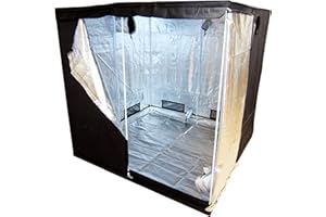 Green Lamp Premium 200 x 200 x 200cm 600D Mylar Indoor Grow Tent Box Hydroponics Dark Room