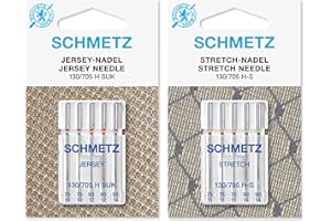 SCHMETZ Nadelsortiment Stretch & Jersey 10 Nähmaschinen Nadeln System 130/705