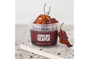 SPICE 'N' TICE Spicentice Carolina Reaper Chilli Pot - World's Hottest Chilli - 100% Natural
