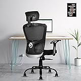 beAAtho® Amaze Ergonomically Adjustable Executive Mesh Home & Revolving Office Chair. (TILT Mechanism, Adjustable Head & ARM