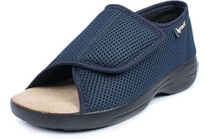 Aerosoft Reha-Sandale Stretch 14 Damen Herren Klettverschluss Weite G-H rutschhemmend