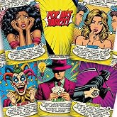 Tarot Pop Art: Tarot Cards in Spanish, 78 Cards with Meanings | Tarot for beginners with illustrated guide, comic style desig