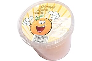 Wegmann XXL Zuckerwatte im Eimer mit Premium-Qualität, 50 g (1er Pack) Orange