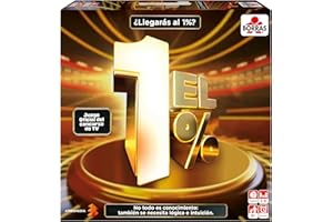BORRAS Educa - EL 1% | Juego de Mesa Divertido para Familia y Amigos | Regalo para Adultos Basado en el Programa de Televisión | A Partir de 8 Años (20453)