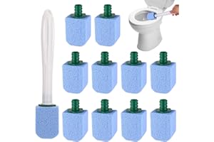 KSVFTB Pumice Stone for Toilet, 11Pcs for Limescale Removal, Toilet Pumice Cleaning Stone with Short Handle, Effective for Bathroom Tile and Sink Stain Cleaning