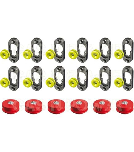 Button Fix Tipo 2 Compact – Connettore A Pressione Per Pannelli, Push & Click, 4 Pezzi + Marker Tool
