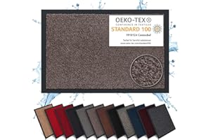 Carpet Diem Zerbino 40 x 60 cm | Tappeto Ingresso Antisporco - Interno ed Zerbino da Esterno, Tappetino Antiscivolo per Porta, Tappeto Antisporco per Porta d Ingresso | Talpa