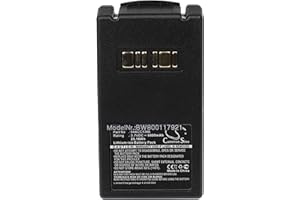 vhbw Batería Compatible con Datalogic Falcon X3 escáner códigos de Barra, TPV (6800 mAh, 3,7 V, Li-Ion)