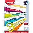 Maped Pinking Scissors, Assorted Colours