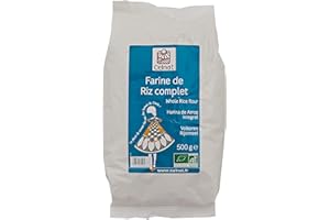 CELNAT Farine de Riz Complet Bio Sac 500 g
