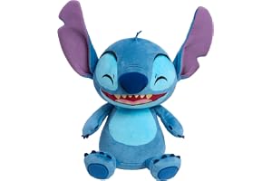 Disney Stitch Crack Me Up Stitch 11-inch Plush with Sounds and Motion, Wiggles, Giggles, and Laughs, Stuffed Animal