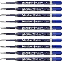 10 Uds Schneider G-2 Gelion + Cartuchos De Tinta De Gel Recambio De Pluma De Gel 0,5mm Formato ISO G2 Suministros De Oficina Tándar Europeo - AliExprs 21