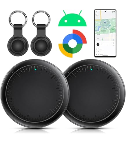 4 Stuks Air Tracker Android Air Tags voor de Find My Device App, Tags