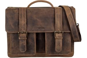 Greenland Nature Montenegro Aktentasche Leder 40 cm