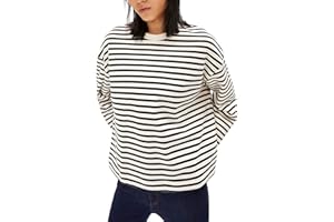 ARMEDANGELS FRANKAA Stripe - Damen Sweatshirt aus Bio-Baumwolle Sweat Shirts Oversize