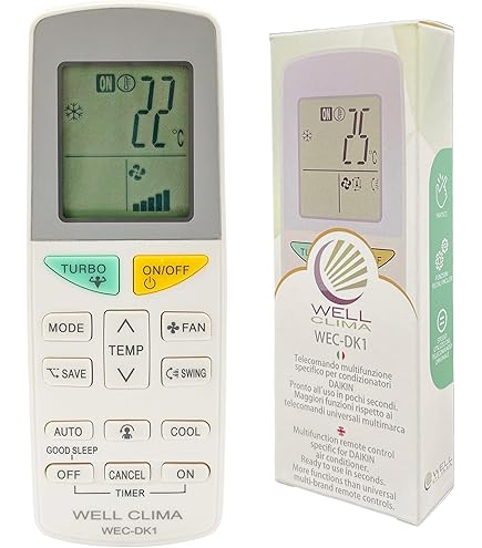 Universale K-1028E Digitale Del Condizionatore D'aria LCD - Foto 7