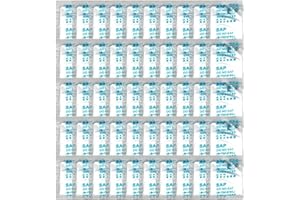 Amesor 50 Coagulante De Inodoro Portátil, Polvo Absorbente De Orina, Polvo para Inodoro Portátil, Bolsa De Orina Coagulante, Gel Absorbente para Inodoro Portatil, Suministros De Inodoro para Acampar