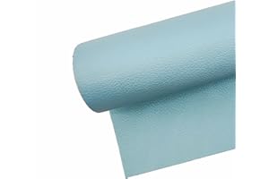 Surriba Cuero para Manualidades, Polipiel Asiento Moto Cabeceros Sofás Cuadros Scrapbook 50 * 120cm Aguamarina