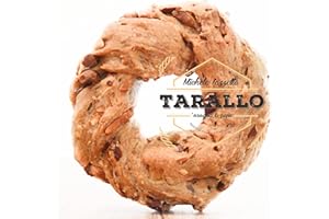 Taralli Sugna et poivre napolitain Recette traditionnelle AMANDE TRADITIONNELLE 1kg Tarallo aux amandes Dîner classique Snack de Naples Bière apéritive