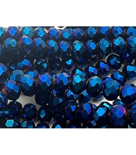 1000 Pezzi Perle Di Vetro All'ingrosso 10 Mm Cristallo Sfaccettato Perline Fornitura Gioielli Per Perline Fai Da Te, Bracciali, Collane, Orecchini & Altri Gioielli,Verde Profondo - Foto 4