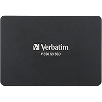 Verbatim SSD Vi550 S3 - SSD interno da 512GB- Interfaccia SATA III 2,5''- con tecnologia 3D NAND - SSD da 512GB ad alta prest